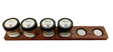 Load image into Gallery viewer, Core Collection of 6 Jars and Spices with Handmade Redwood Rack
